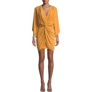 Revolve & Neiman Marcus Brand - MISA Los Angeles Teget Draped Cocktail Dress